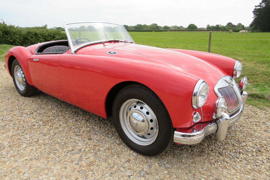MG MGA Roadster White #2