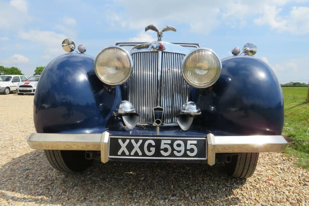 Triumph Roadster Convertible Blue