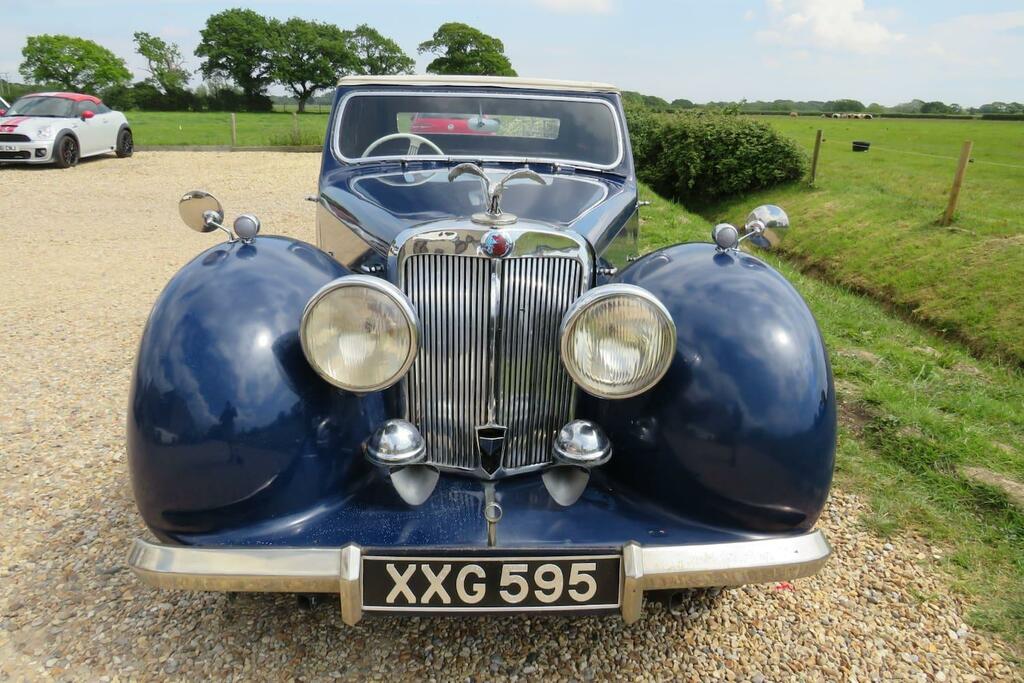 Triumph Roadster Convertible Blue #6