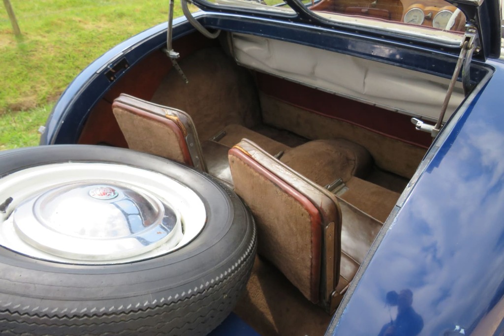 Triumph Roadster Convertible Blue #4