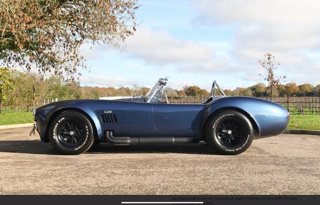 AC Cobra By Crendon All Aluminium 427 Ford Big Block Blue #6