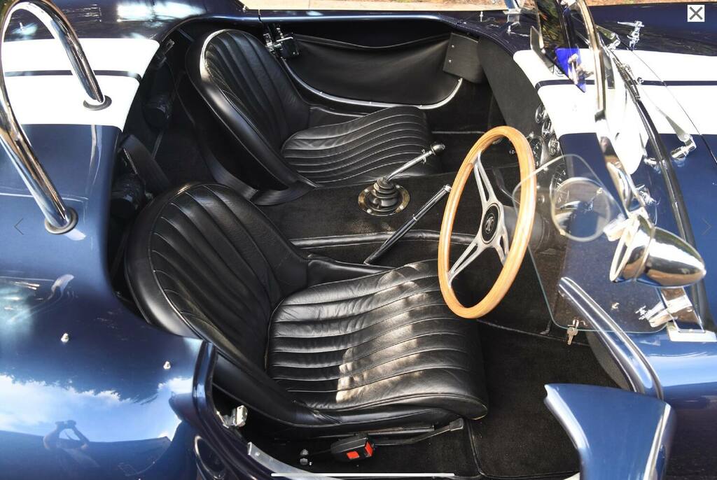 AC Cobra By Crendon All Aluminium 427 Ford Big Block Blue #4