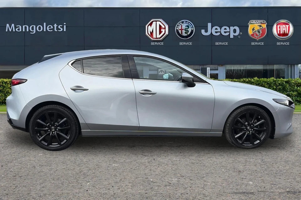 Mazda 3 2.0 E-skyactiv-x Mhev Gt Sport Euro 6 Ss VE21ZHB Silver #4