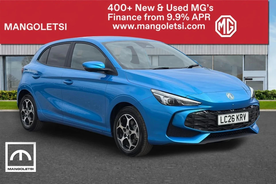 MG MG3 1.5 Hybrid Trophy Euro 6 Ss Blue
