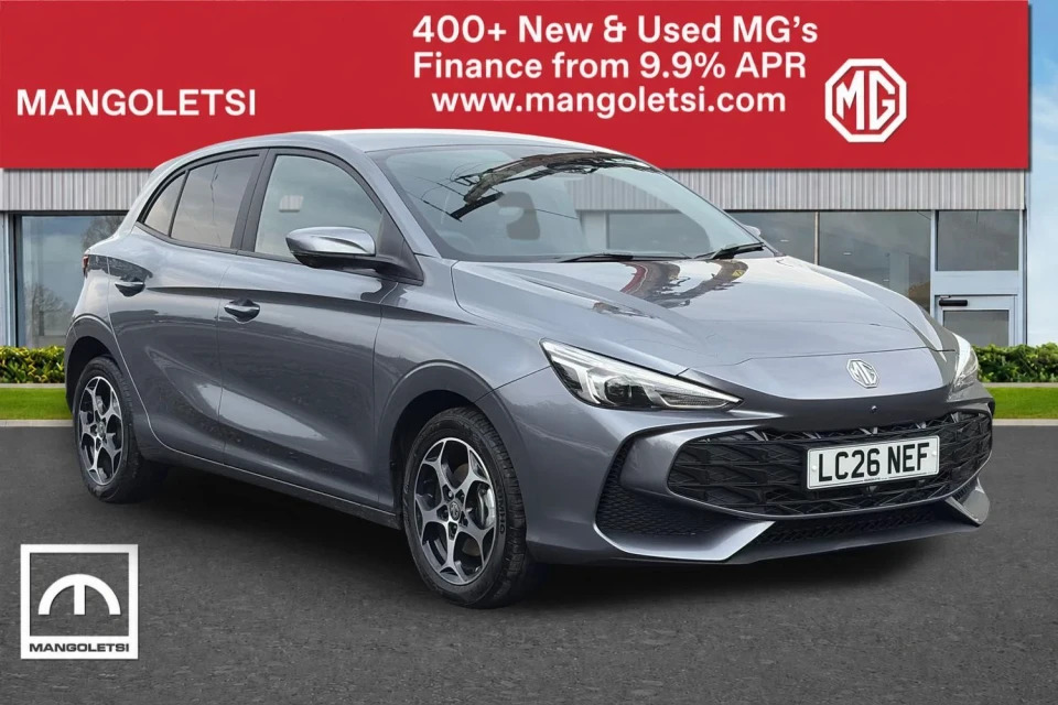 MG MG3 1.5 Hybrid Trophy Euro 6 Ss Grey
