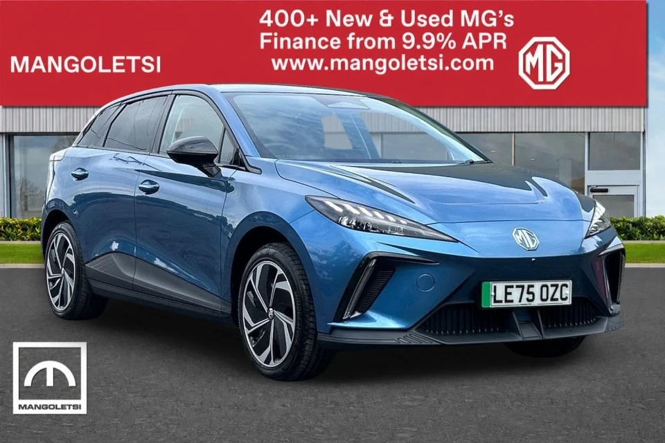 MG MG4 64Kwh Premium Long Range LE75OZC Blue