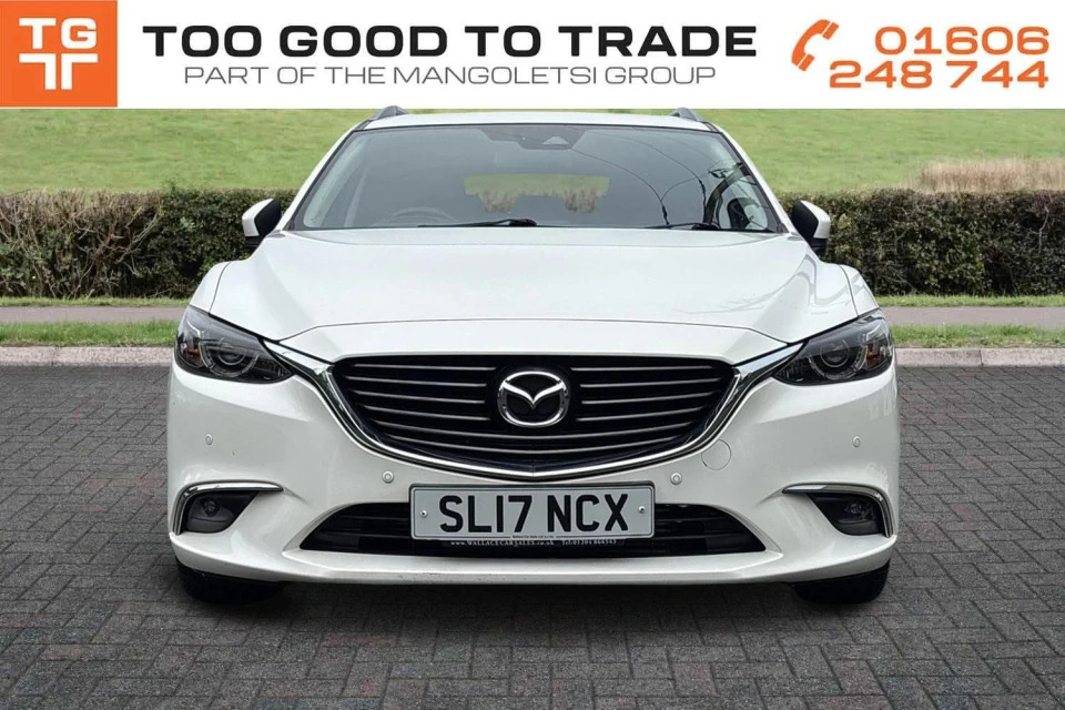 Mazda 6 2.2 Skyactiv-d Sport Nav Tourer Euro 6 Ss White #2