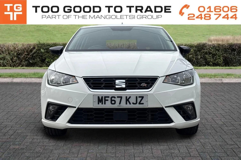Seat Ibiza 1.0 Tsi Fr Euro 6 Ss White #2