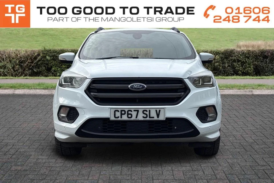Ford Kuga 2.0 Tdci Ecoblue St-line Awd Euro 6 Ss White #2