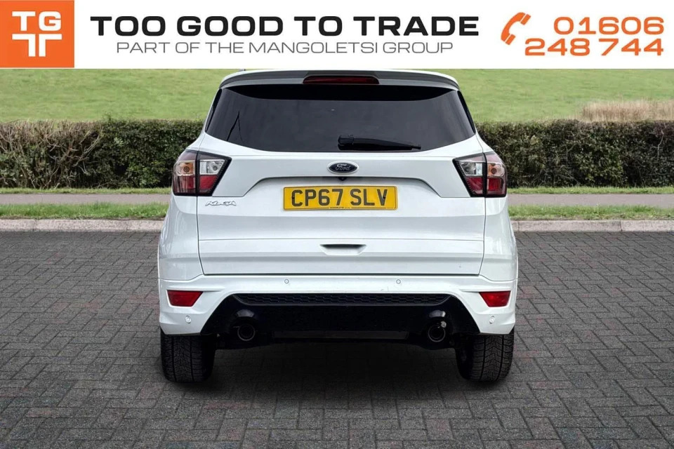 Ford Kuga 2.0 Tdci Ecoblue St-line Awd Euro 6 Ss White #4
