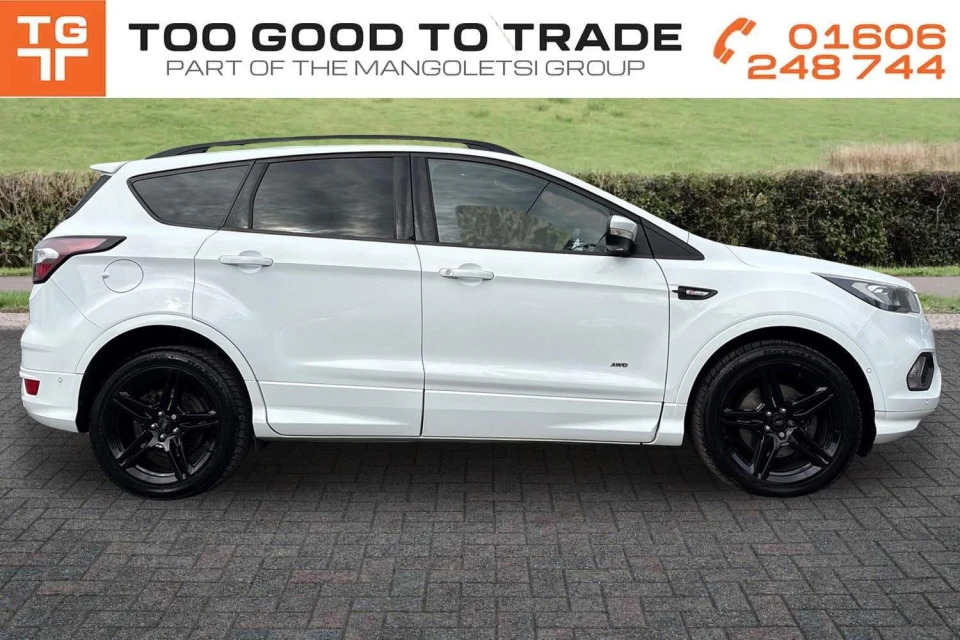 Ford Kuga 2.0 Tdci Ecoblue St-line Awd Euro 6 Ss White #5