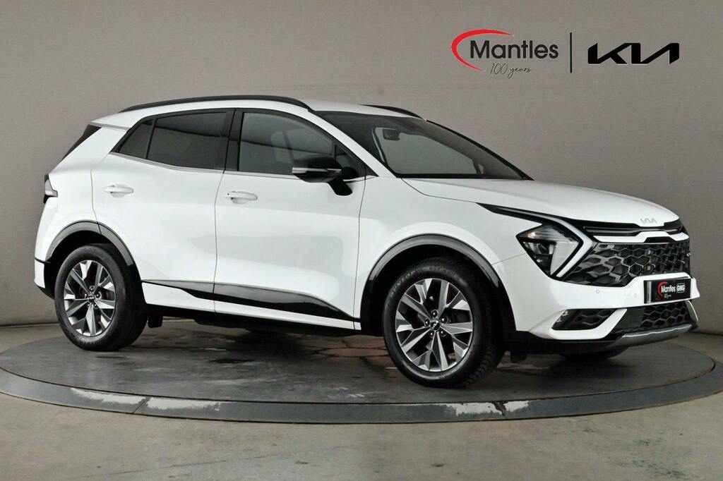 Kia Sportage 1.6 H T Gdi Gt Line Suv Hybrid S White