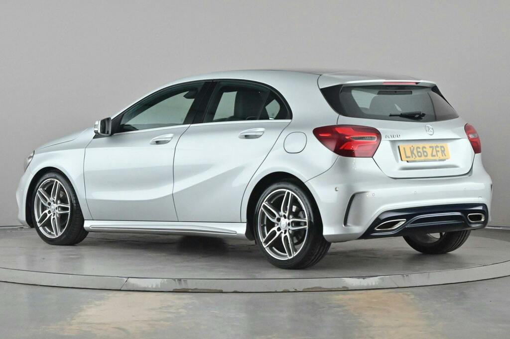 Mercedes-Benz A Class 1.6 A180 Amg Line Premium Hatchback M Silver #3