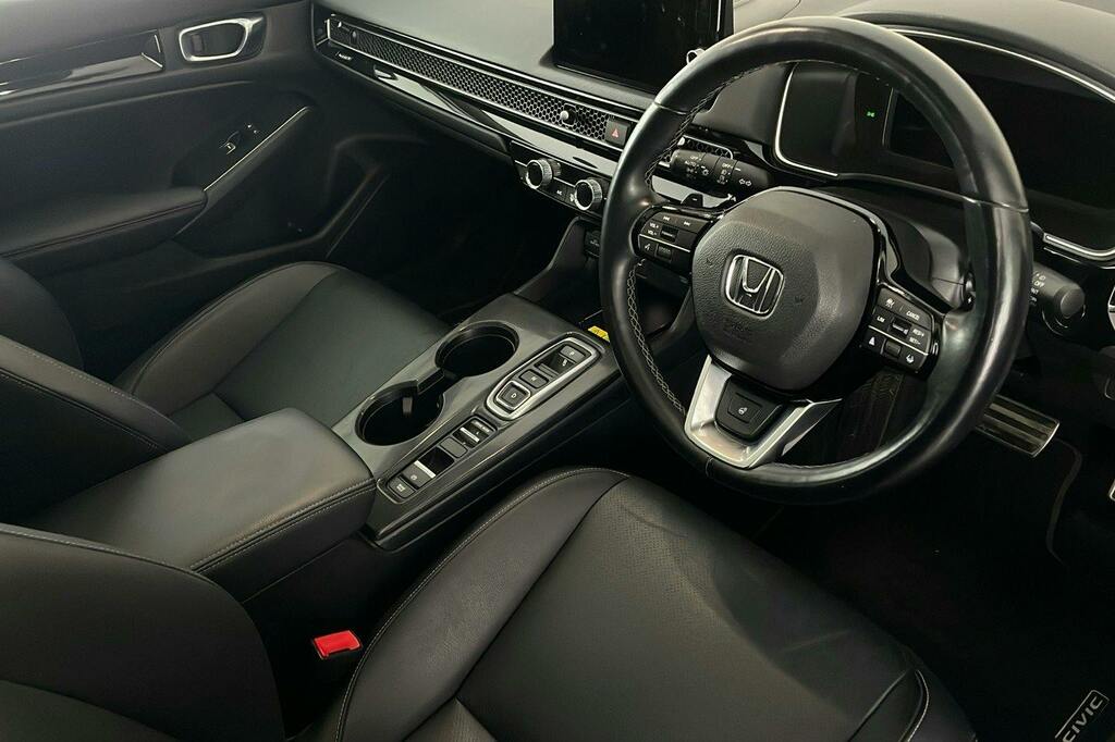 Honda Civic 2.0 Ehev Sport Cvt Blue #10