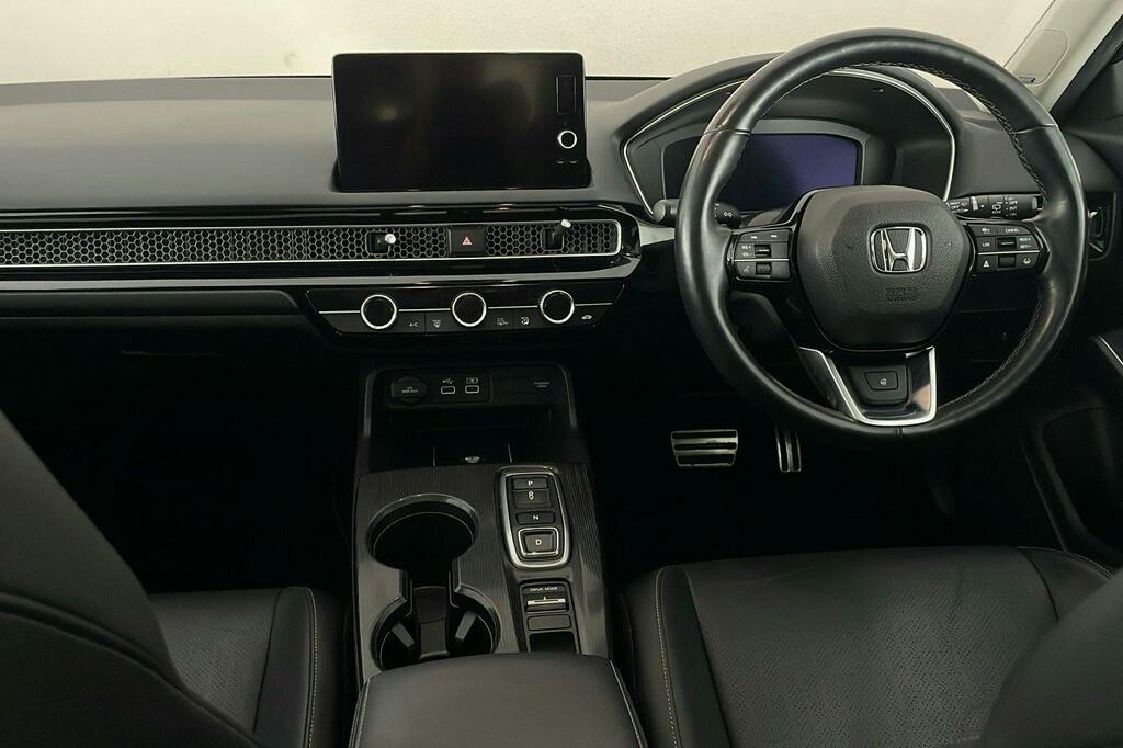 Honda Civic 2.0 Ehev Sport Cvt Blue #8