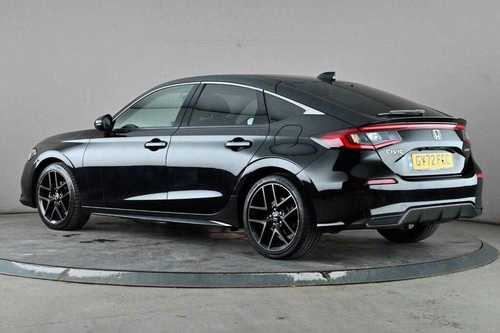 Honda Civic 2.0 Ehev Sport Cvt Blue #4