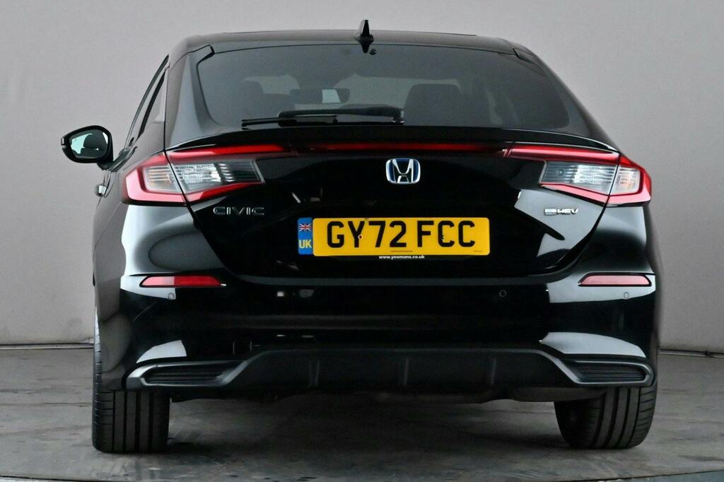 Honda Civic 2.0 Ehev Sport Cvt Blue #5