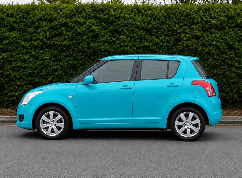 Suzuki Swift 1.5 Glx Blue #4
