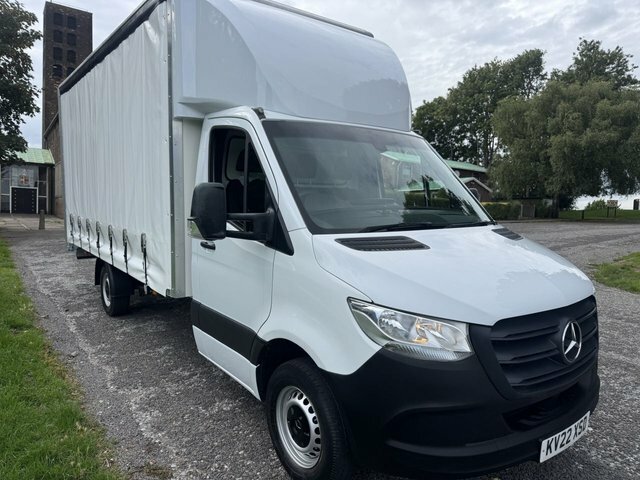 Mercedes-Benz Sprinter 2.0 315Cdi 3.5T. New 5.2M 17Ft Curtainside Body White #2