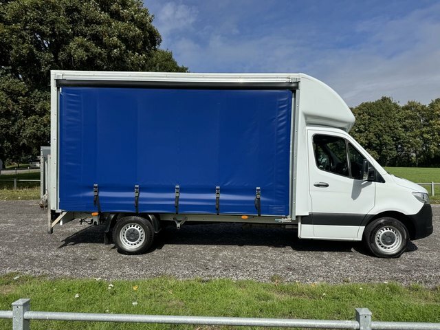 Mercedes-Benz Sprinter 2.1 316Cdi 3.5T. Lwb 4.2M Curtainside Tail Lift Eu White #3