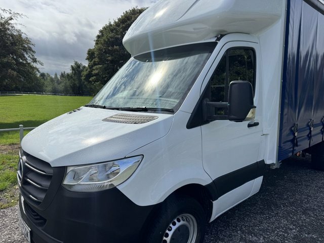 Mercedes-Benz Sprinter 2.1 316Cdi 3.5T. Lwb 4.2M Curtainside Tail Lift Eu White #6