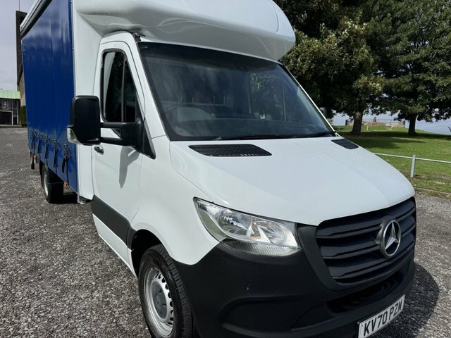 Mercedes-Benz Sprinter 2.1 316Cdi 3.5T. Lwb 4.2M Curtainside Tail Lift Eu White #4