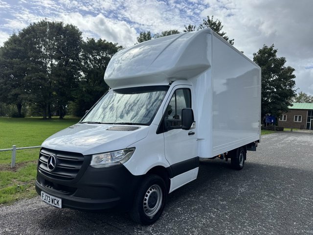 Mercedes-Benz Sprinter 2.0 315Cdi Lwb 3.5T. 4.2M. Luton Large Tail Lift E White #4