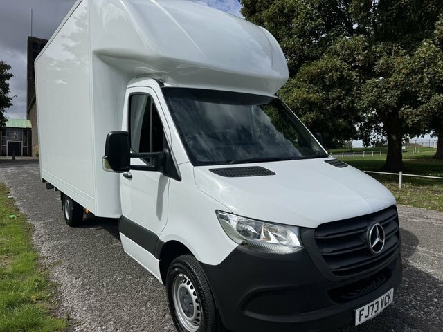 Mercedes-Benz Sprinter 2.0 315Cdi Lwb 3.5T. 4.2M. Luton Large Tail Lift E White #5
