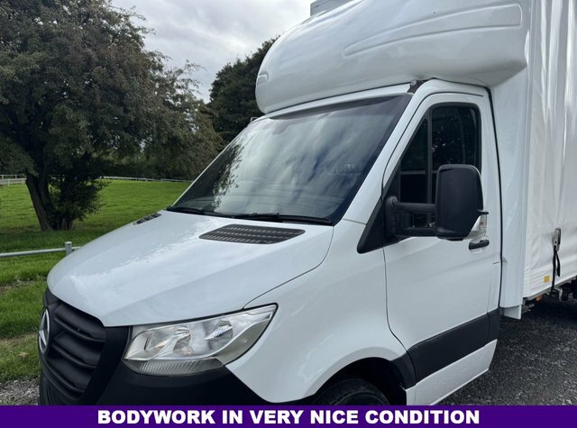 Mercedes-Benz Sprinter 2.1 314Cdi 3.5T. Lwb 4.2M X 2.5M Int. Height Curta White #6