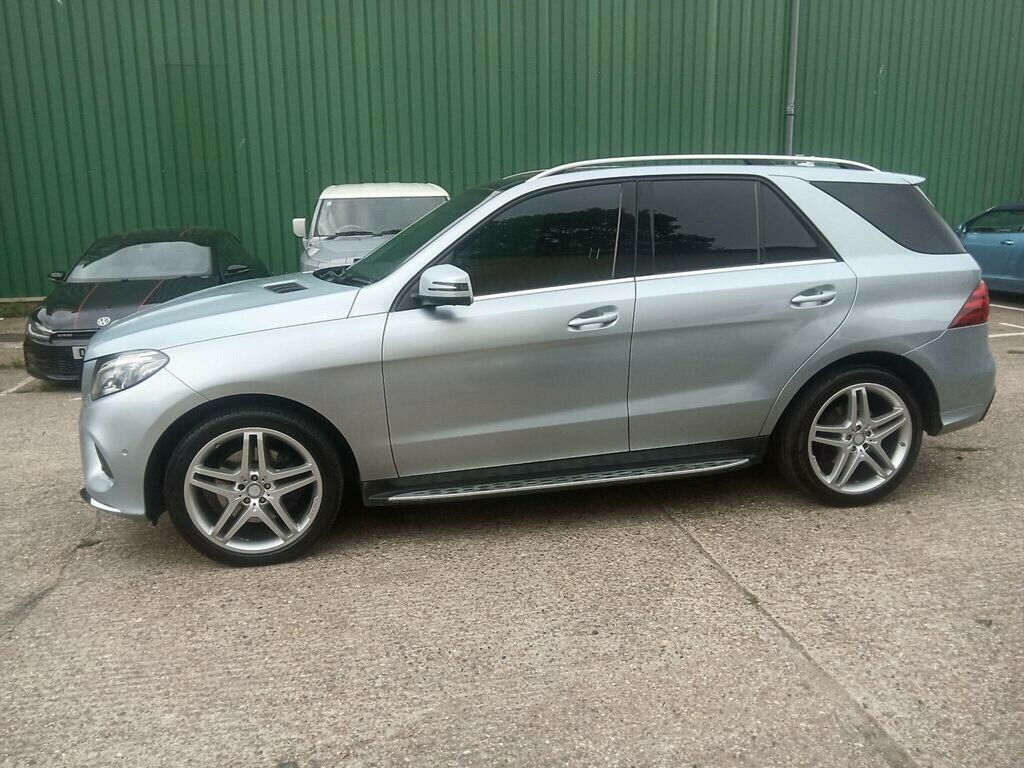Mercedes-Benz GLE Class 3.0 Gle350d V6 Amg Line Premium G Silver #2