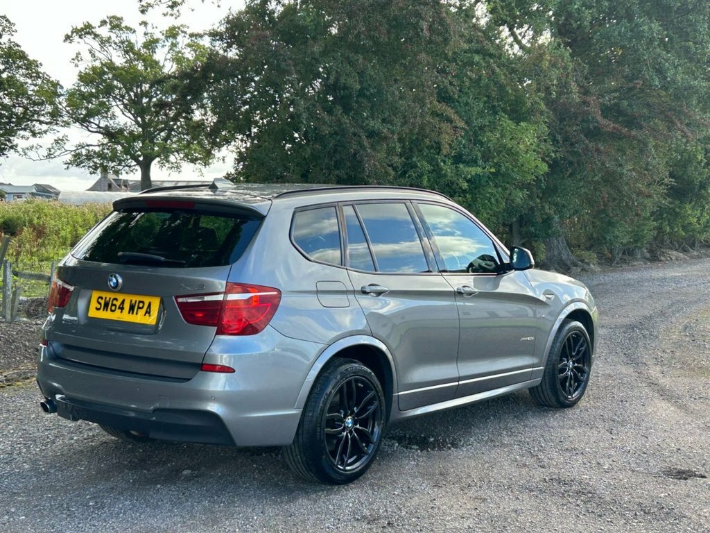 BMW X3 2.0 20D M Sport Suv Xdrive Euro 6 Grey #3