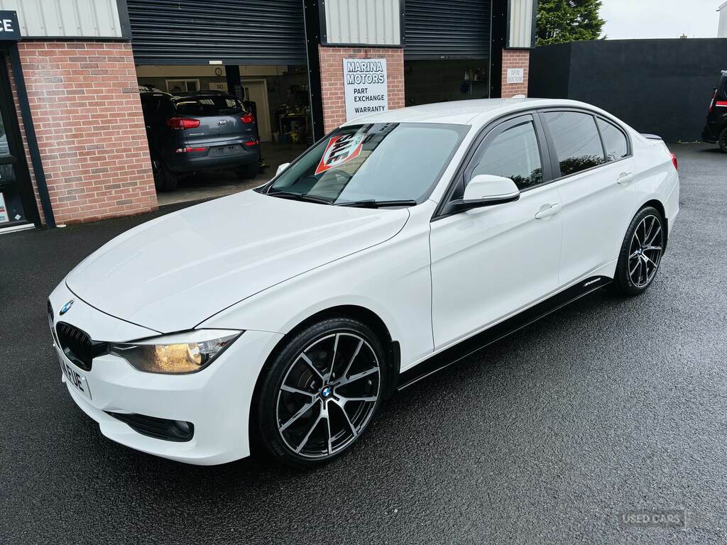 BMW 3 Series 320D Efficientdynamics White #4
