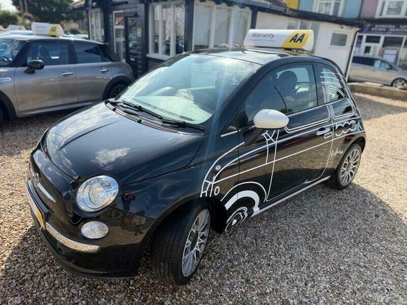 Fiat 500 1.2 Ron Arad Edition Black #2