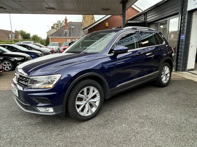 Volkswagen Tiguan 2.0 Tdi Bluemotion Tech Se Navigation Blue #6