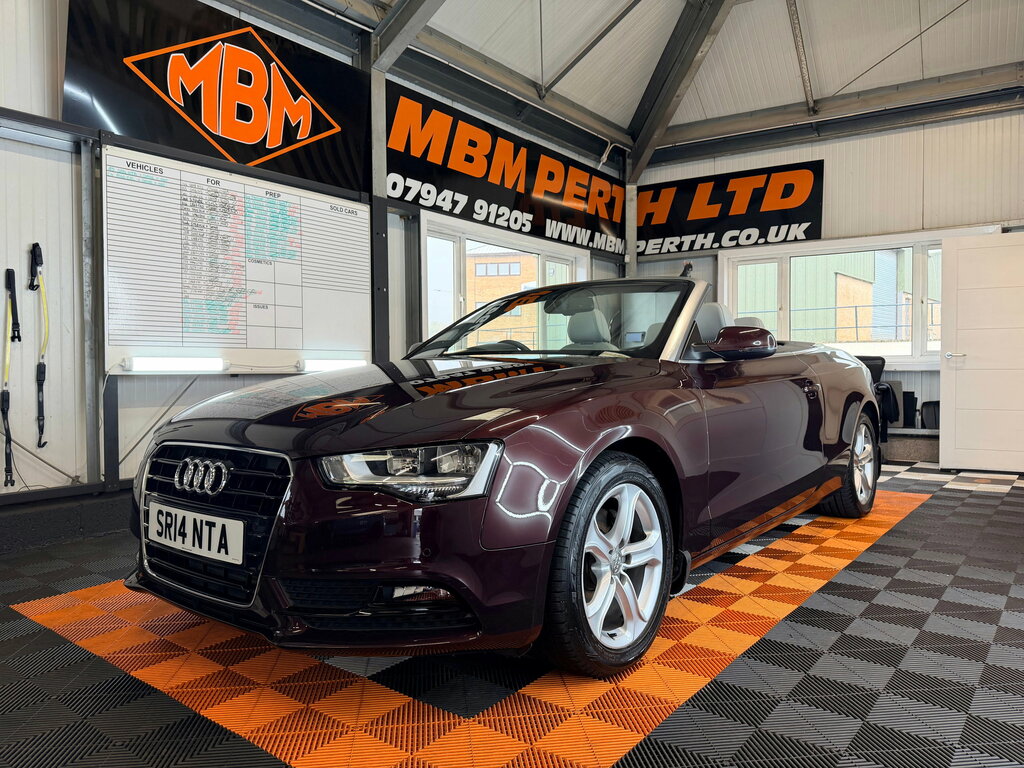 Audi A5 1.8 Tfsi Se Convertible Multitronic Eur Red #4