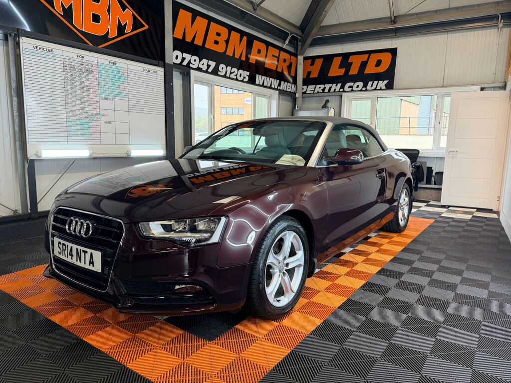 Audi A5 1.8 Tfsi Se Convertible Multitronic Eur Red #3