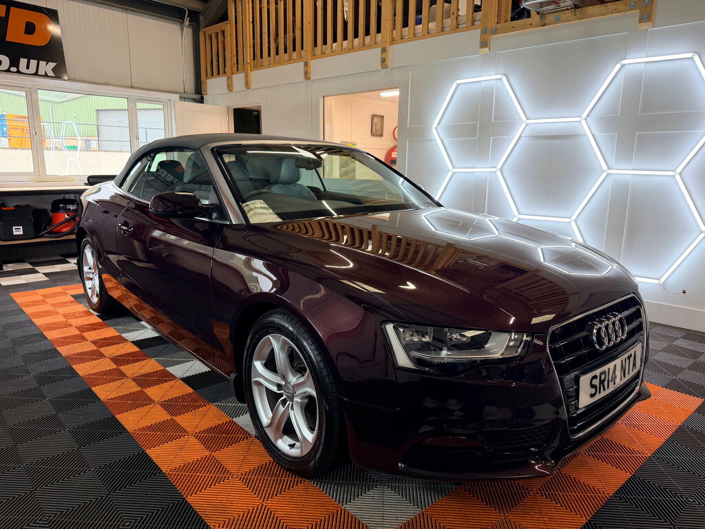 Audi A5 1.8 Tfsi Se Convertible Multitronic Eur Red #2