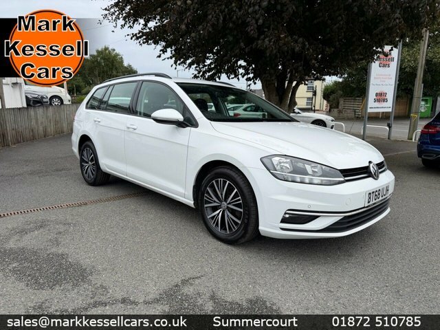 Volkswagen Golf Estate BT68UJH White