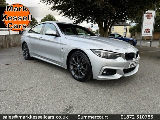 BMW 4 Series Gran Coupe Hatchback Silver