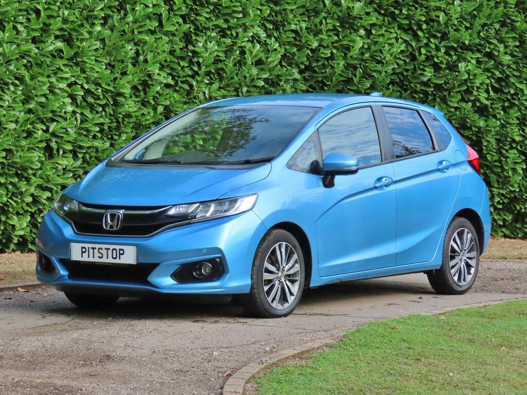 Honda Jazz 1.3 I-vtec Ex Hatchback Cvt Euro 6 Ss Blue #2