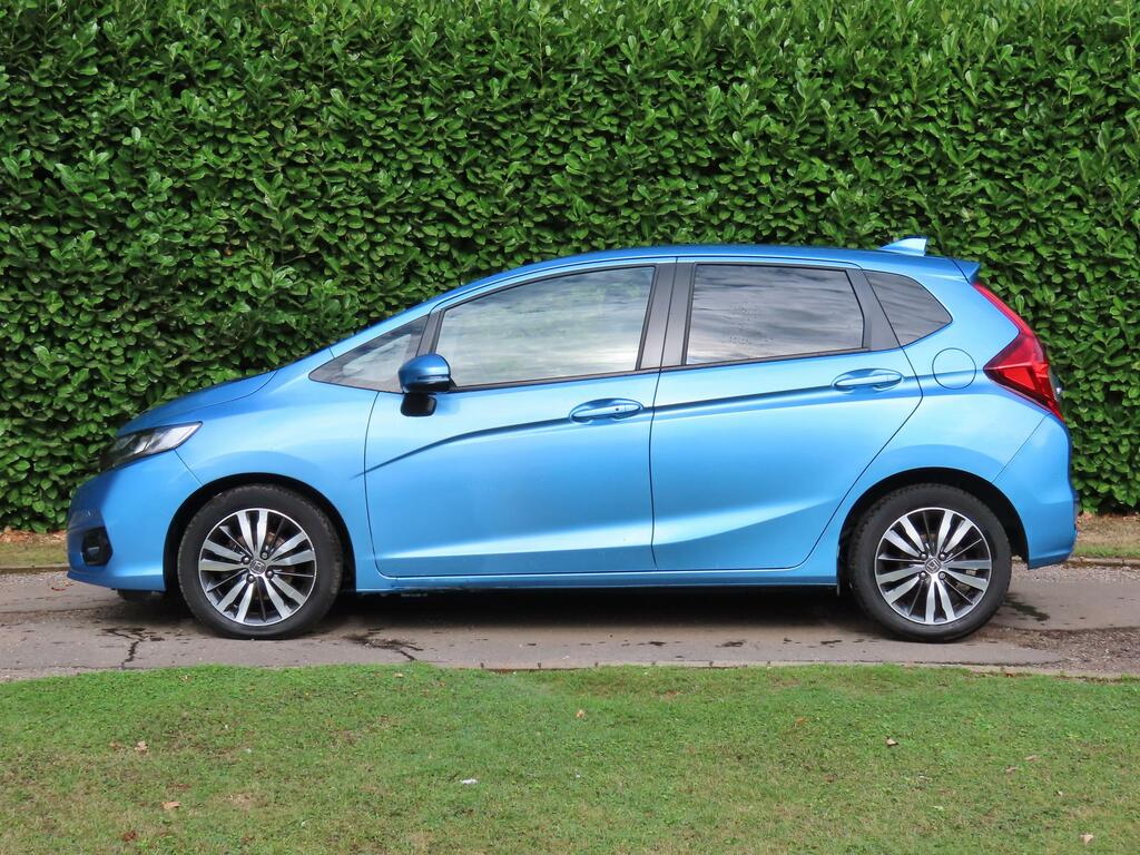 Honda Jazz 1.3 I-vtec Ex Hatchback Cvt Euro 6 Ss Blue #4