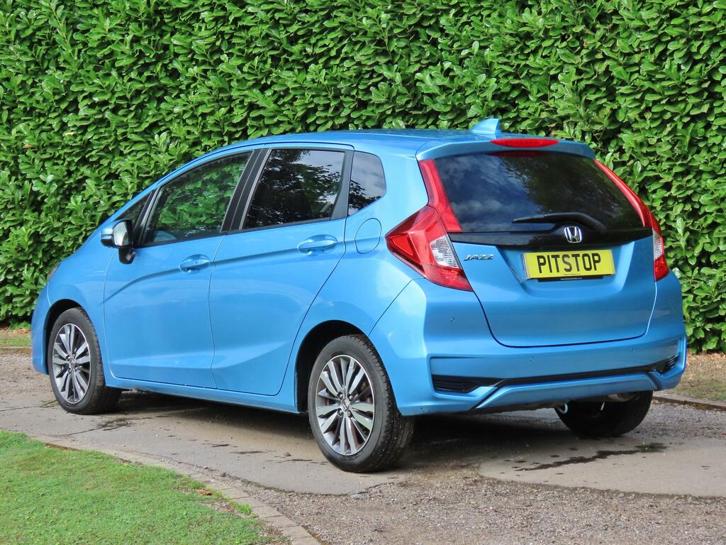 Honda Jazz 1.3 I-vtec Ex Hatchback Cvt Euro 6 Ss Blue #5