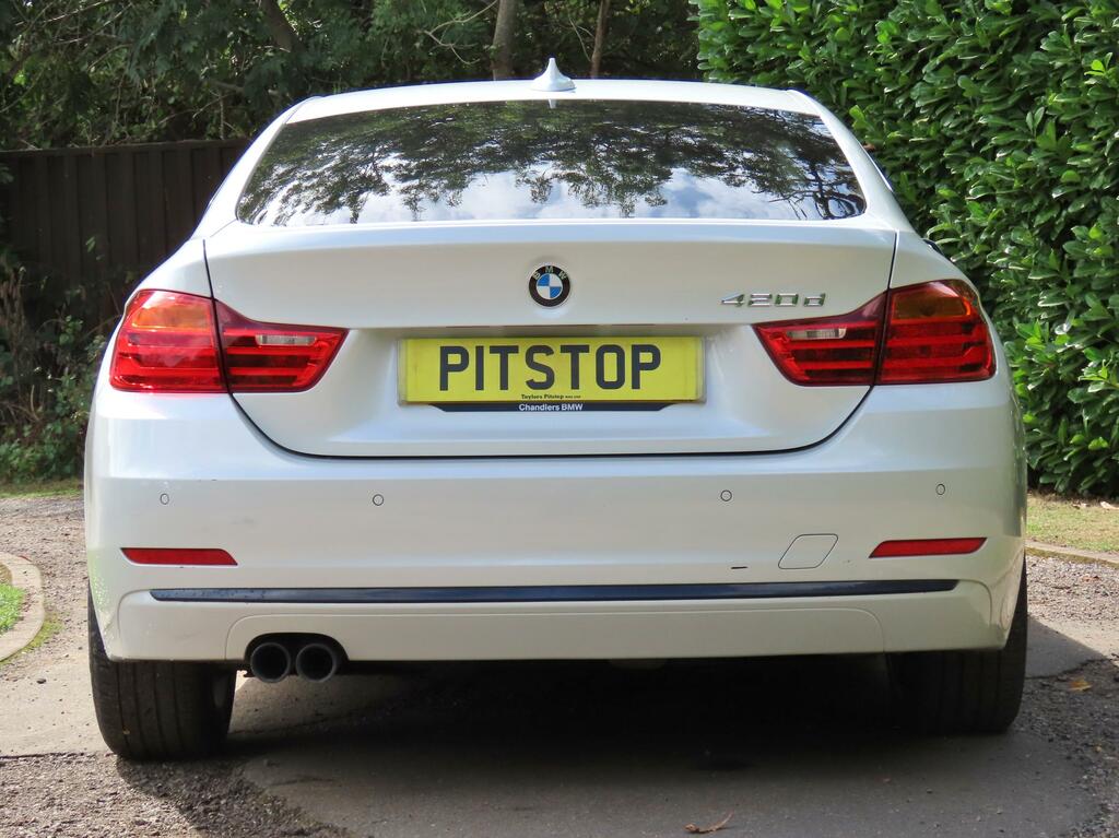 BMW 4 Series Gran Coupe 2.0 420D Sport Hatchback Euro 6 S White #6