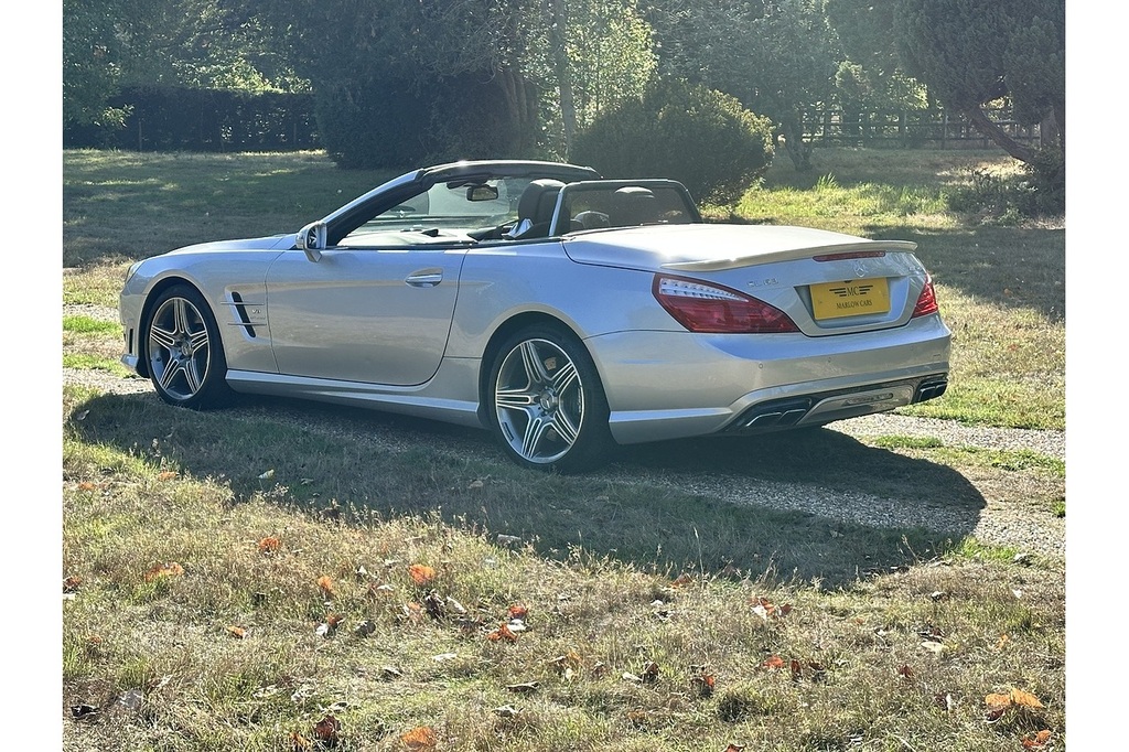 Mercedes-Benz SL Class Sl63 V8 Amg U398 Ulez Silver #5
