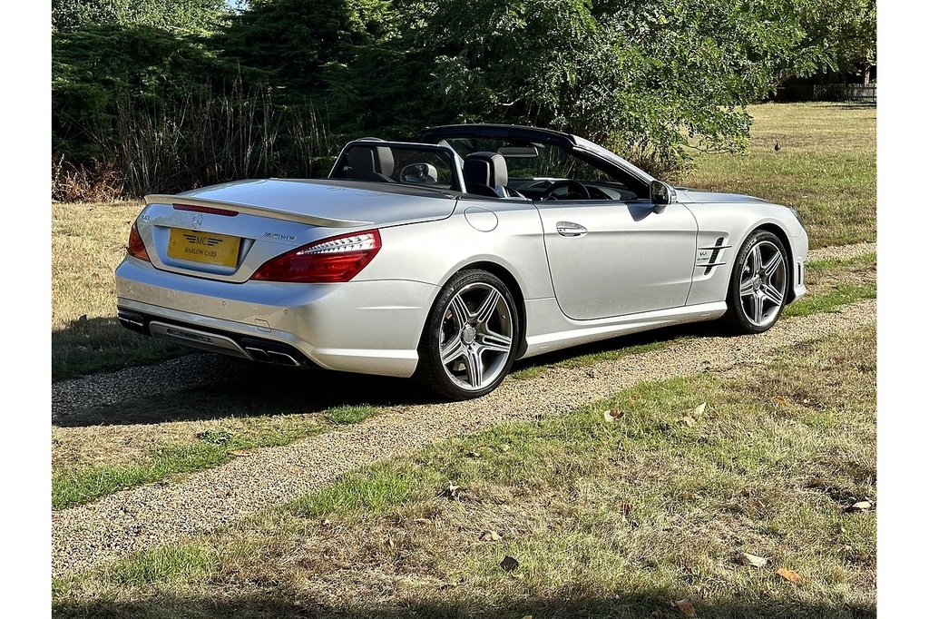 Mercedes-Benz SL Class Sl63 V8 Amg U398 Ulez Silver #6