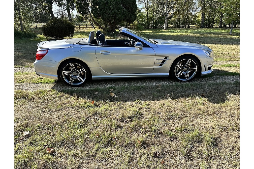 Mercedes-Benz SL Class Sl63 V8 Amg U398 Ulez Silver #3