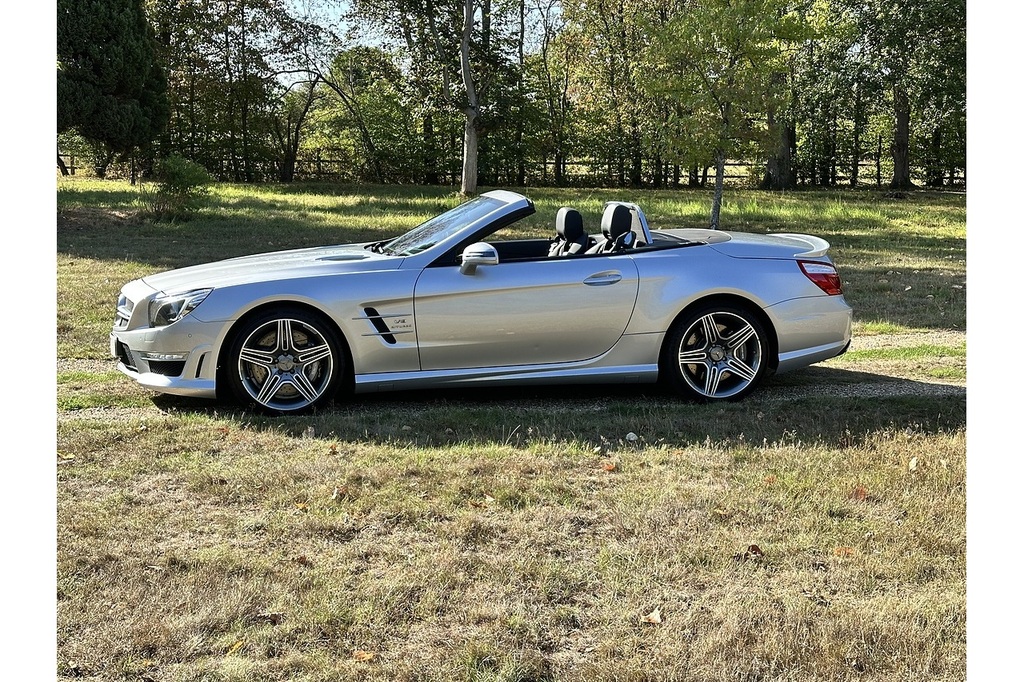 Mercedes-Benz SL Class Sl63 V8 Amg U398 Ulez Silver #4