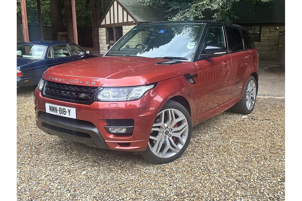 Land Rover Range Rover Sport Sdv6 Sport U395 Red