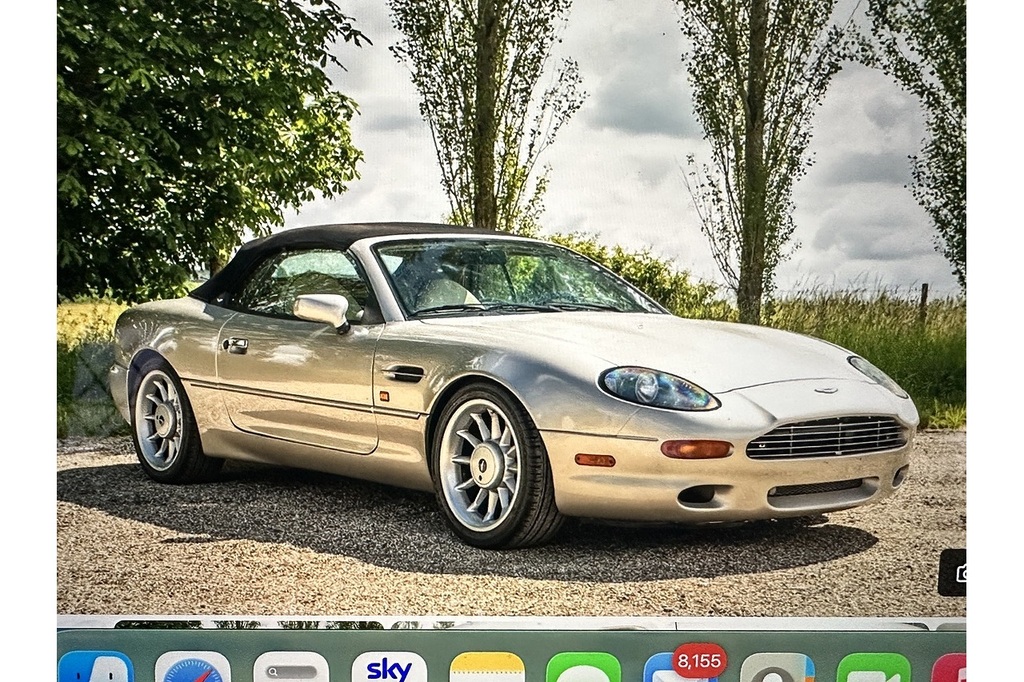 Aston Martin DB7 Volante U388 Silver #6