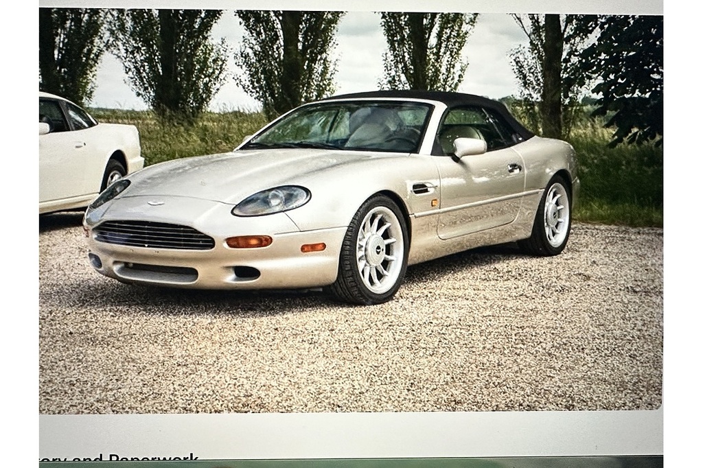 Aston Martin DB7 Volante U388 Silver #2